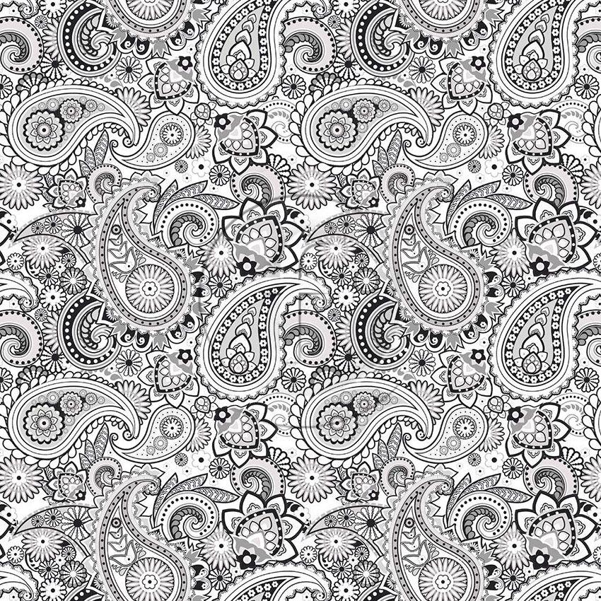 Paisley - Colourme - Patterned Custom Coloured & Scalable Stretch Fabric