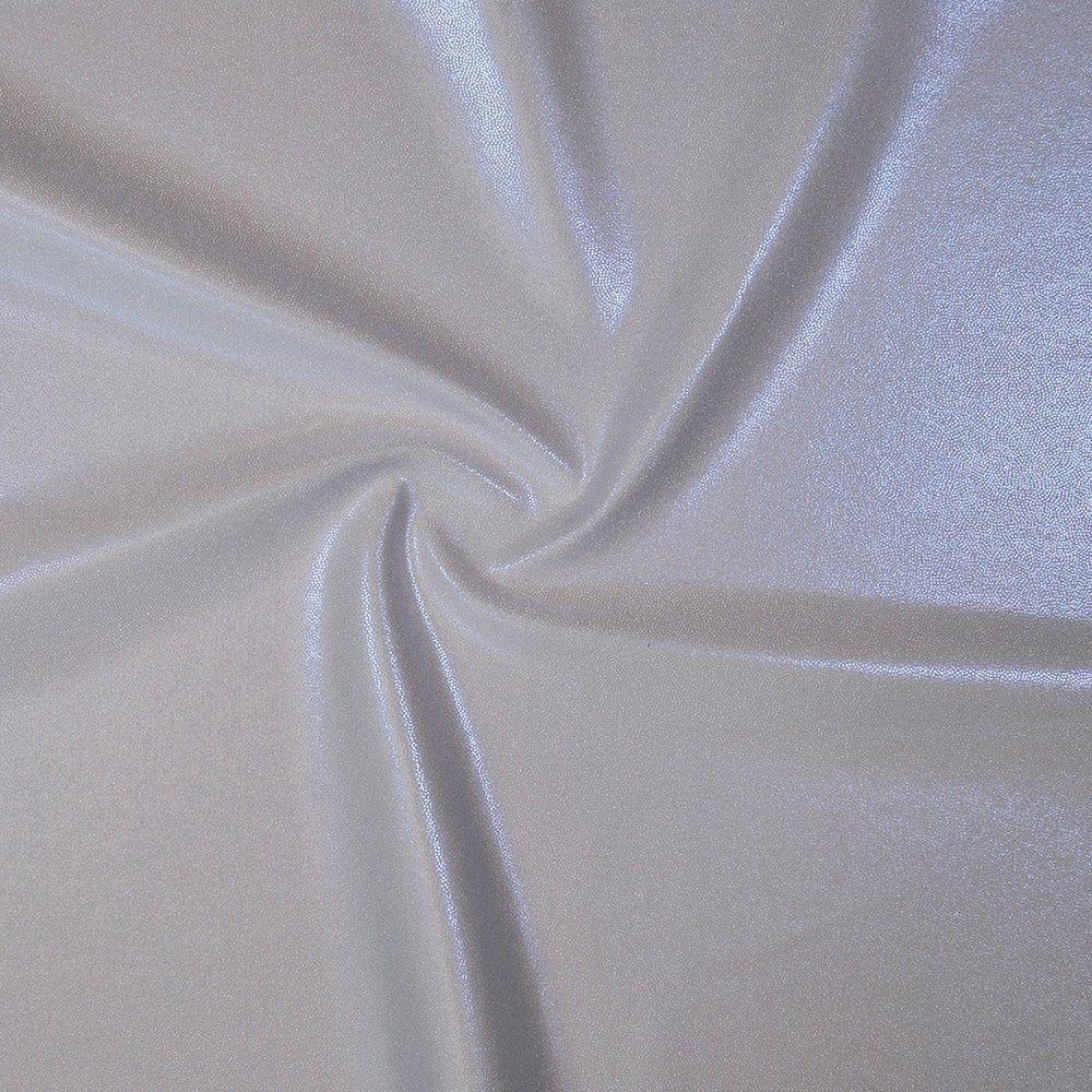 Pearl Foil Effect Shine Stretch Fabric