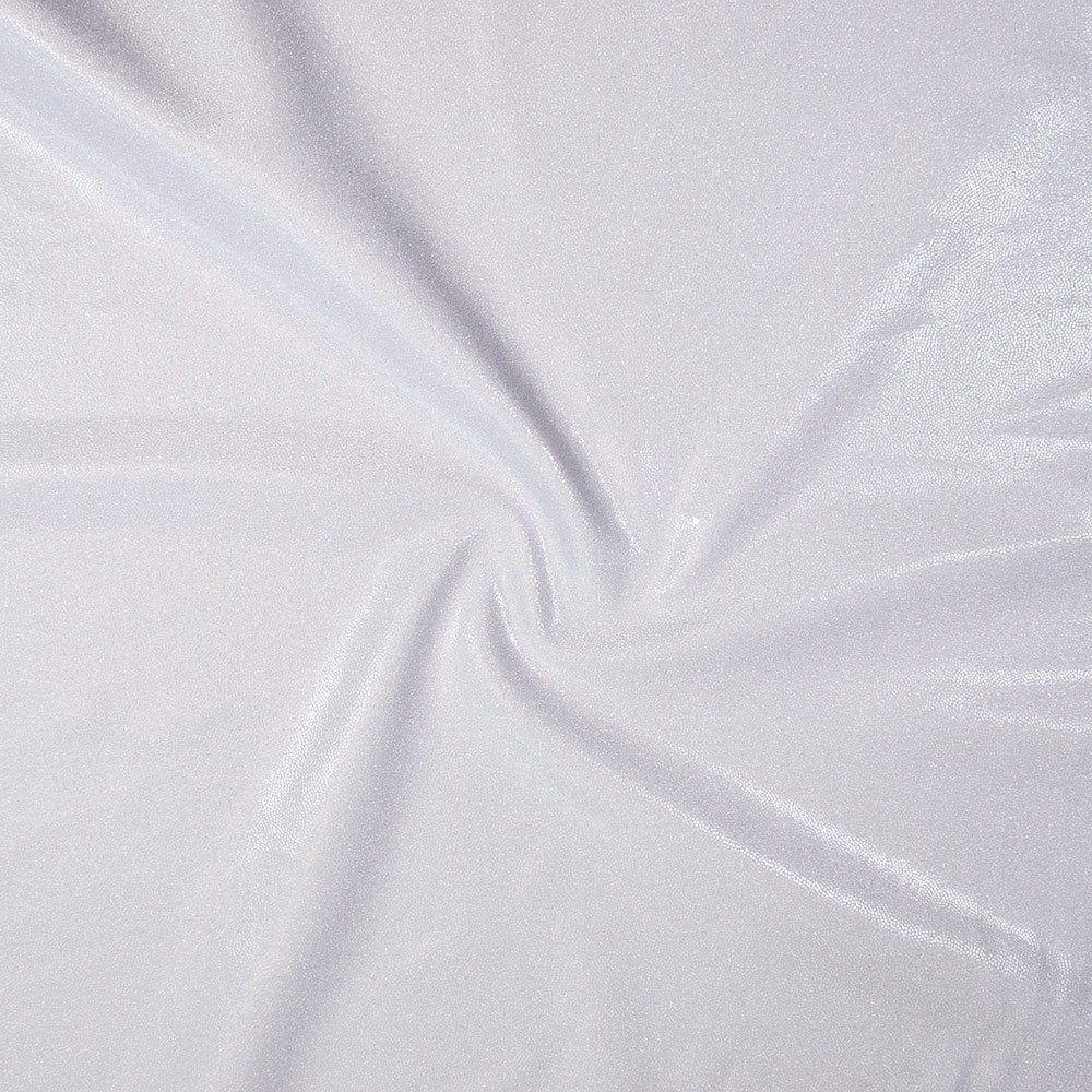 Clear Foil Effect Shine Stretch Fabric