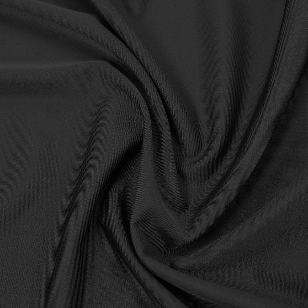 Silhouette Stretch Fabric Black