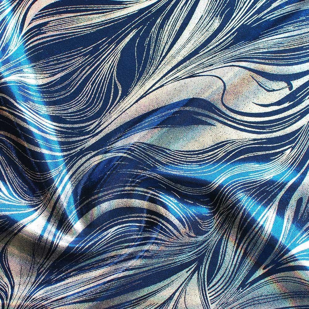 Twirl Lazer Amazon - Fancy Foiled Stretch Fabric