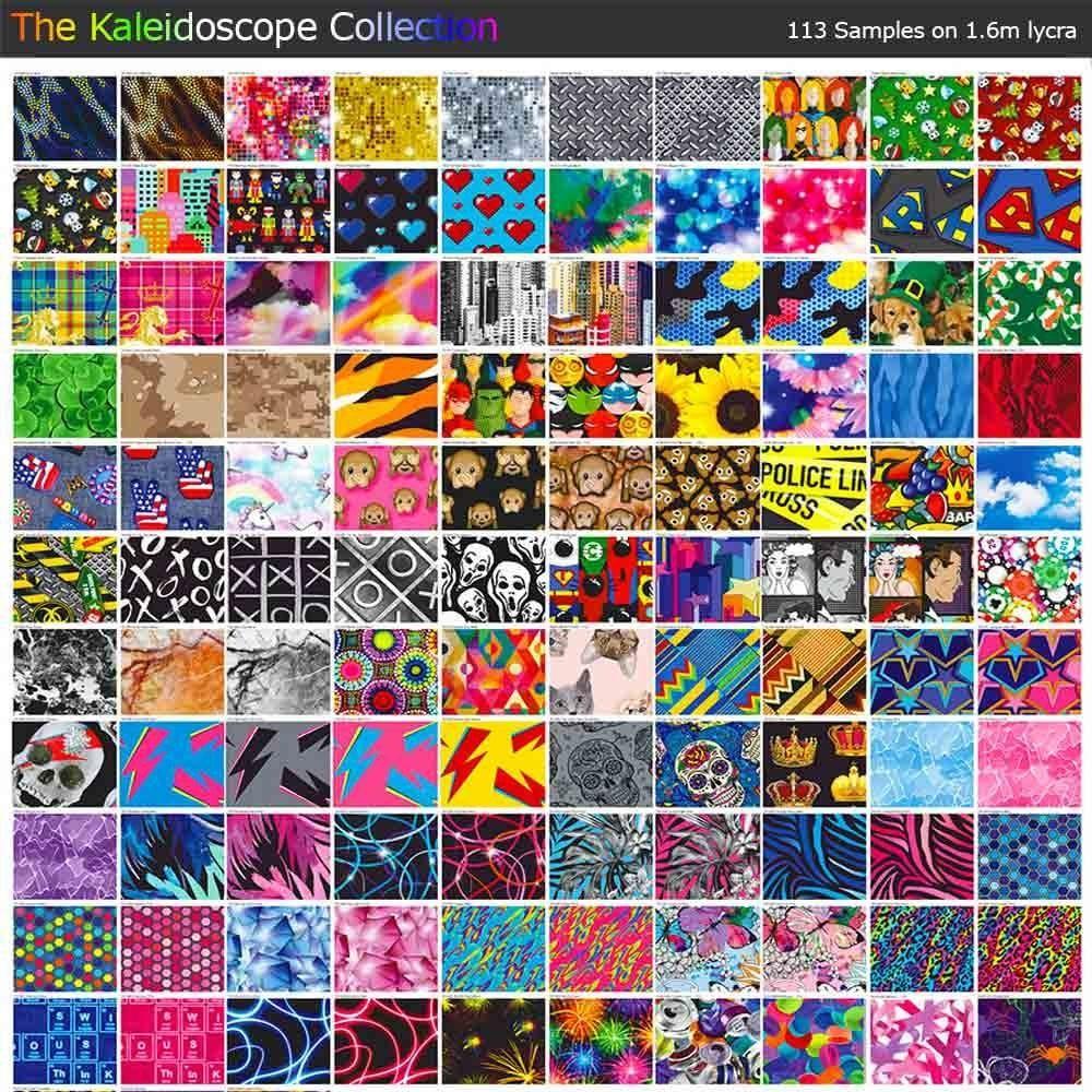 Print Collection - Sample Sheet - Kaleidoscope 