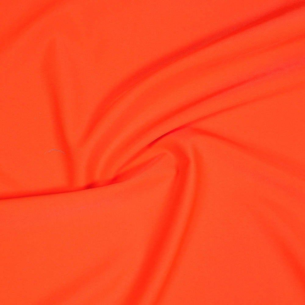 LP1002 Life Recycled Stretch Polyester Fabric Flo Tangerine