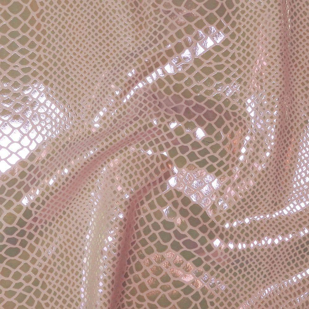 Pearl Lazer Snake Foil On Oyster Life Recycled Stretch Nylon