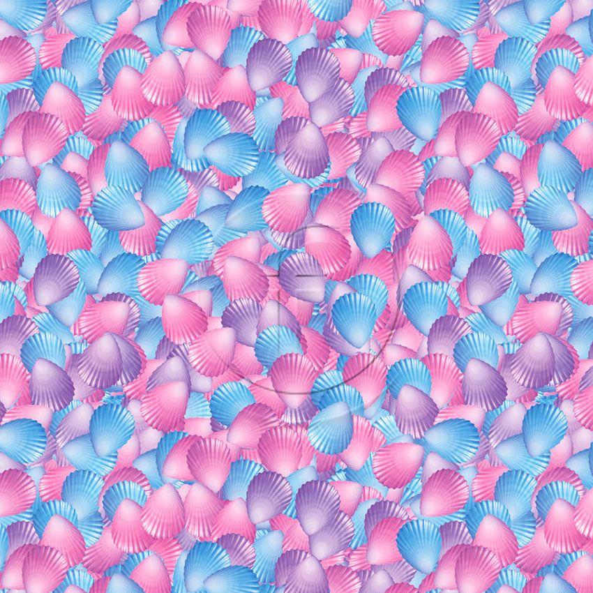 Seychelles Pink Turq - Printed Fabric