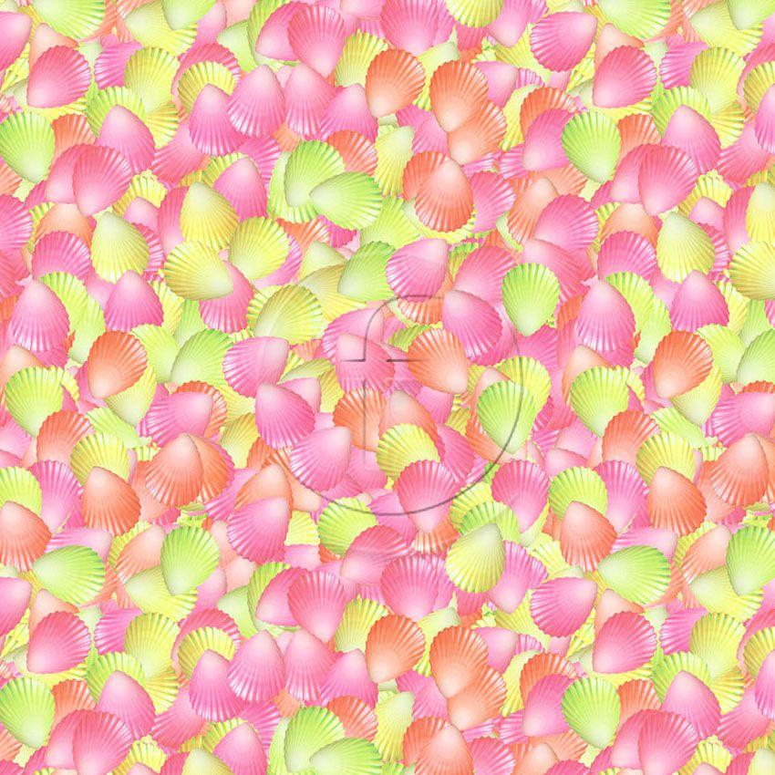 Seychelles Coral Pink - Printed Fabric