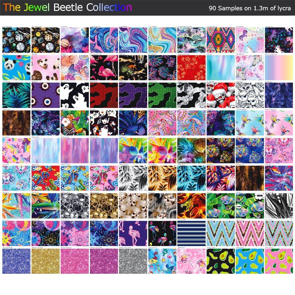 Print Collection - Sample Sheet - Jewel Beetle