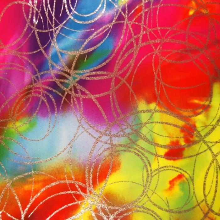 Mystical Rainbow & Silver Hula On - Foiled Print