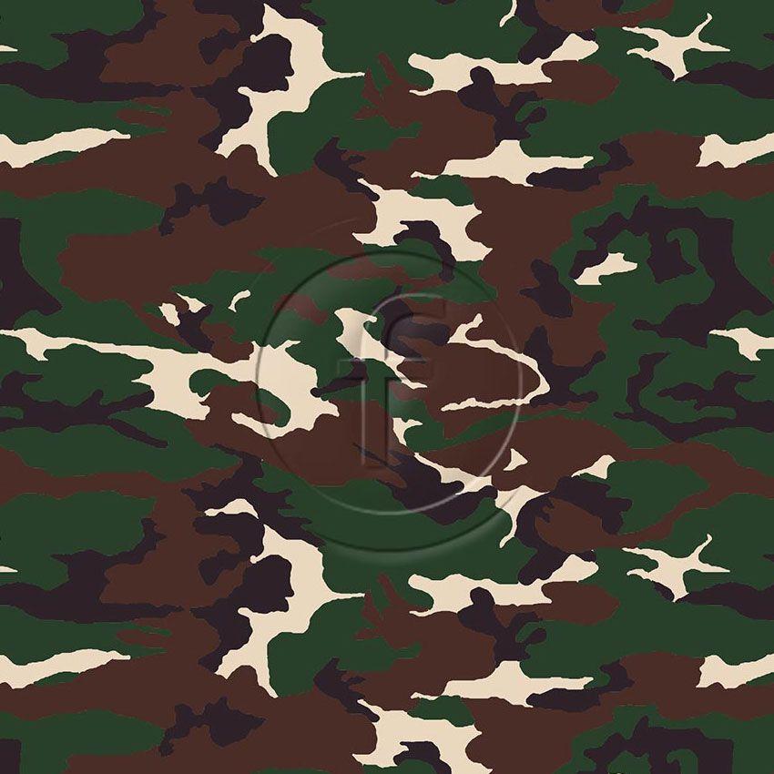Action Camouflage - Printed Fabric