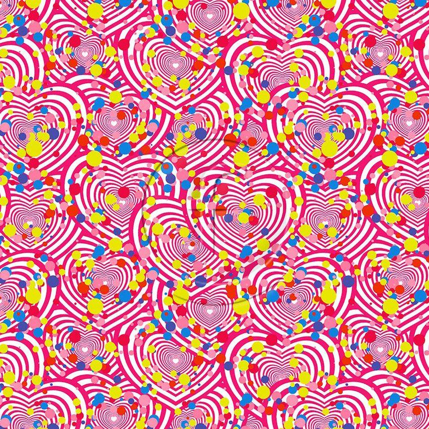 Candy Pop Pink - Printed Fabric
