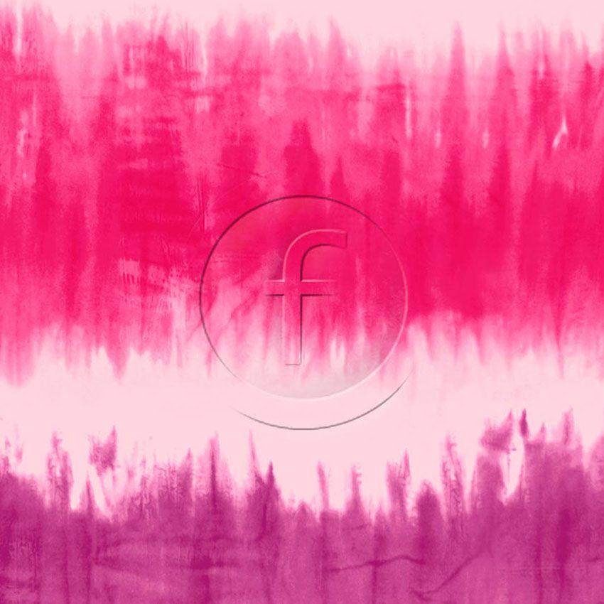 Waterfall Uv Pink - Printed Fabric