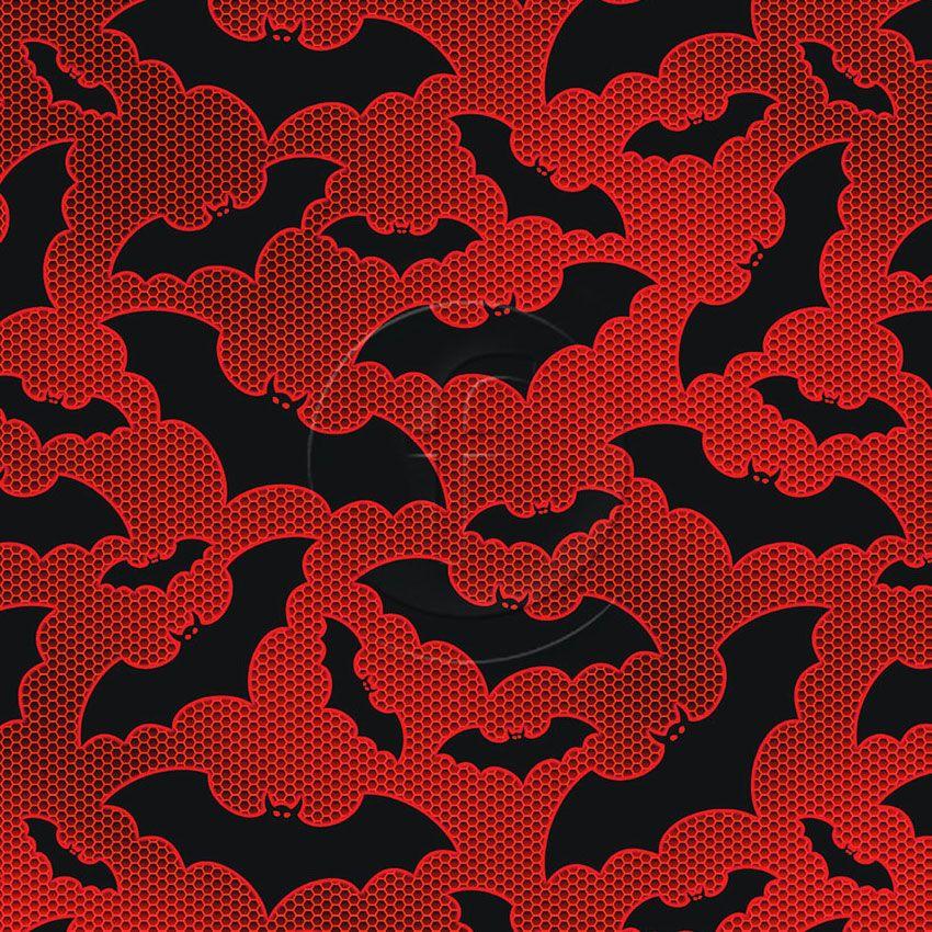 Dracula Red - Printed Fabric