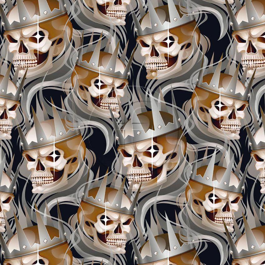 Skull King - Printed Fabric