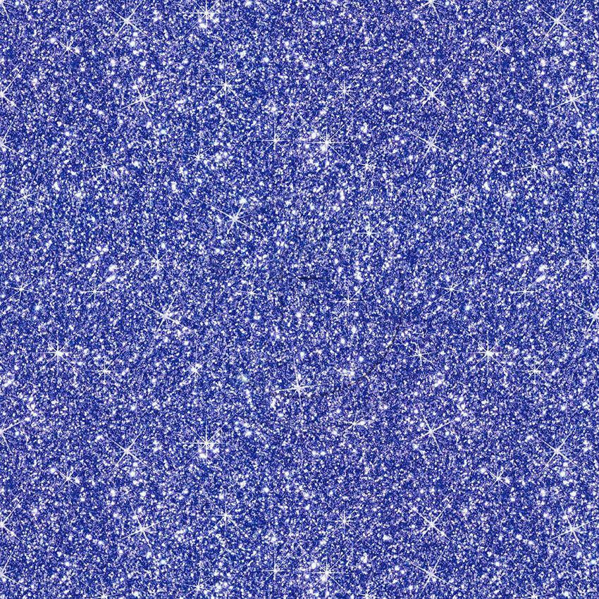 Printed Glitter Blue - Printed Fabric