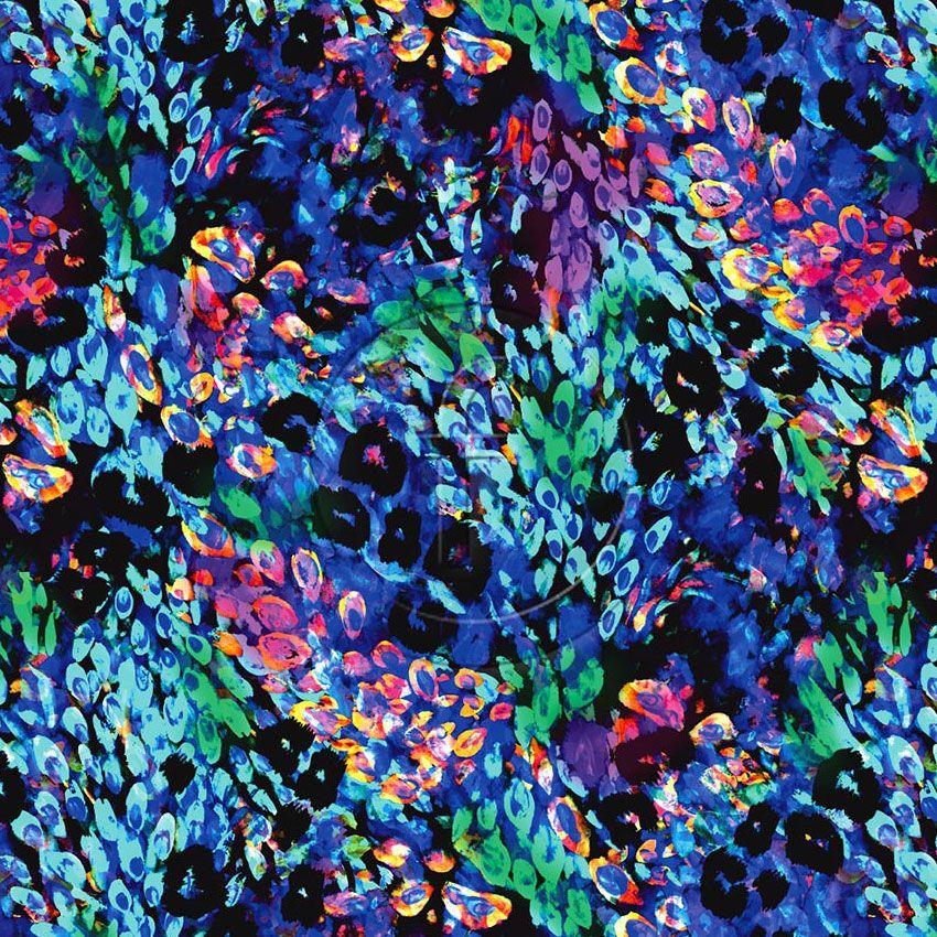 Leopard Blossom - Printed Fabric