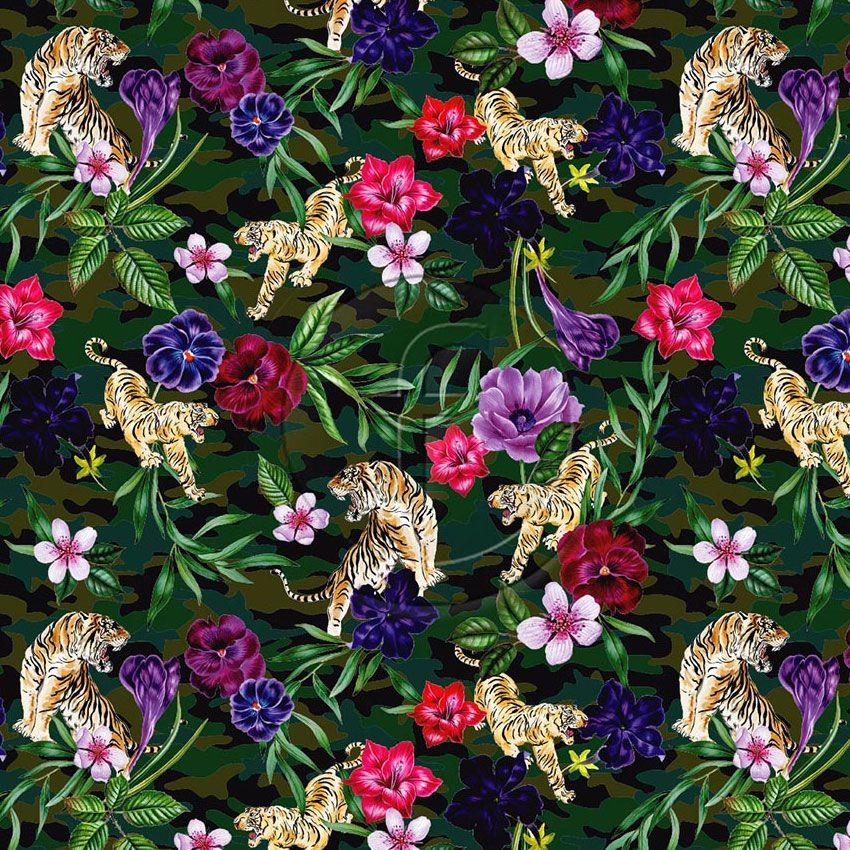 Tigress Forest - Printed Fabric