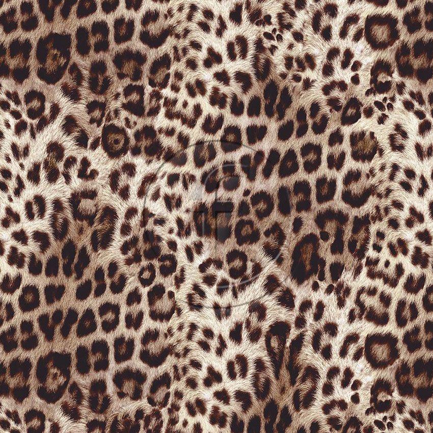 Leopard Allover Natural - Printed Fabric