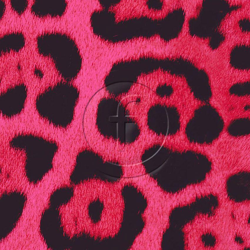 Leopard Spot Maxi Red - Printed Fabric