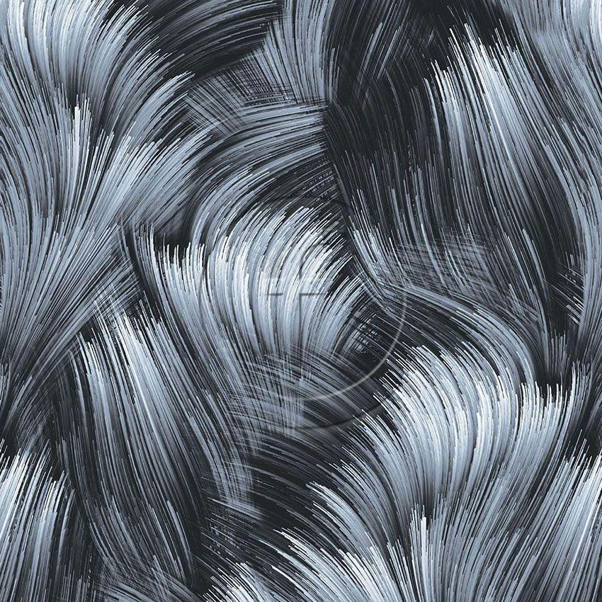 Fibres Grey - Printed Fabric