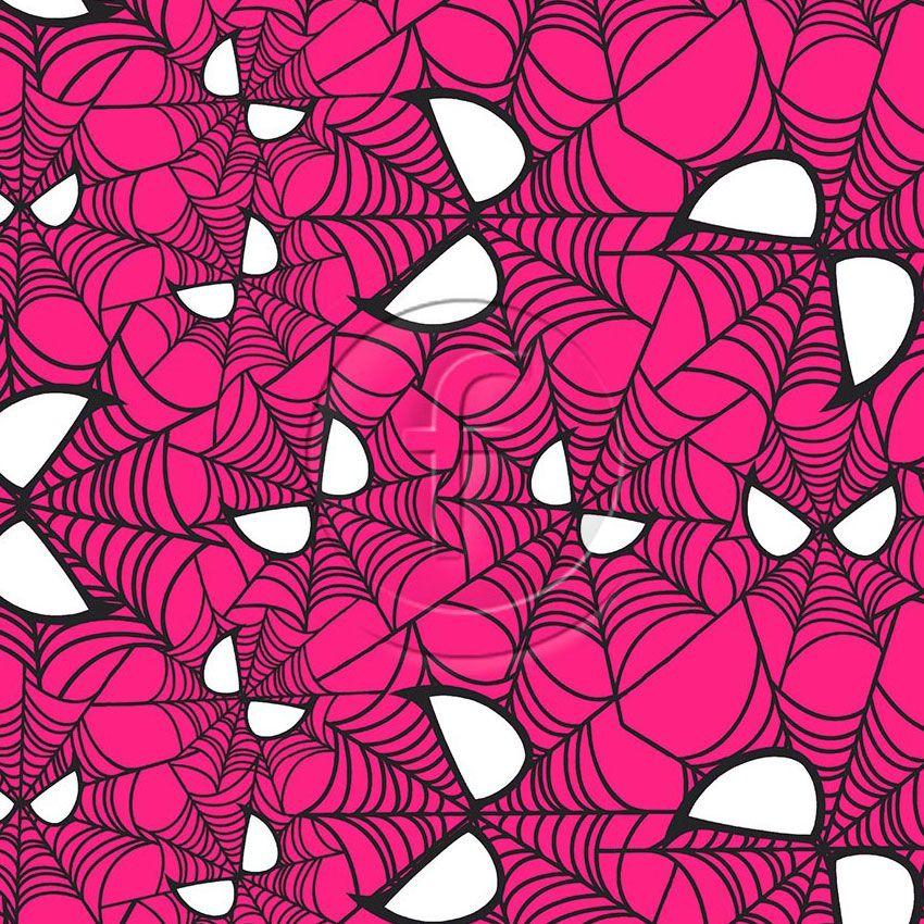 Spidey Pink - Printed Fabric